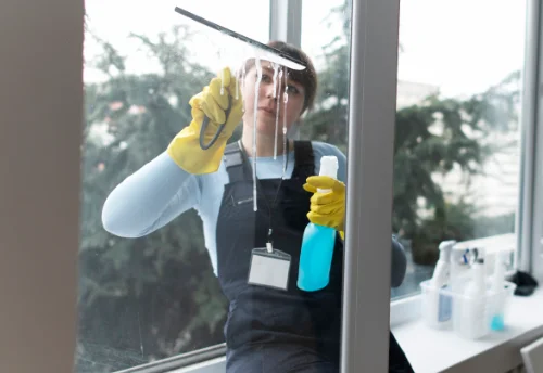 Nettoyage de vitres intérieures et extérieures à Bérulle